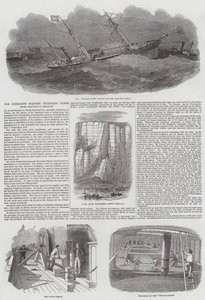 The Submarine Electric Telegraph Cable from England to Belgium